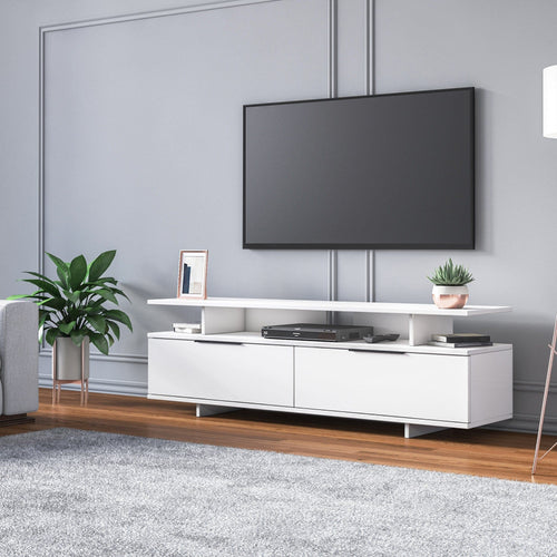 Mobile TV con 2 ante Dream Bianco (1)