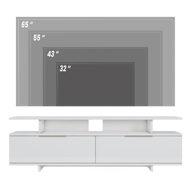 Mobile TV con 2 ante Dream Bianco (3)