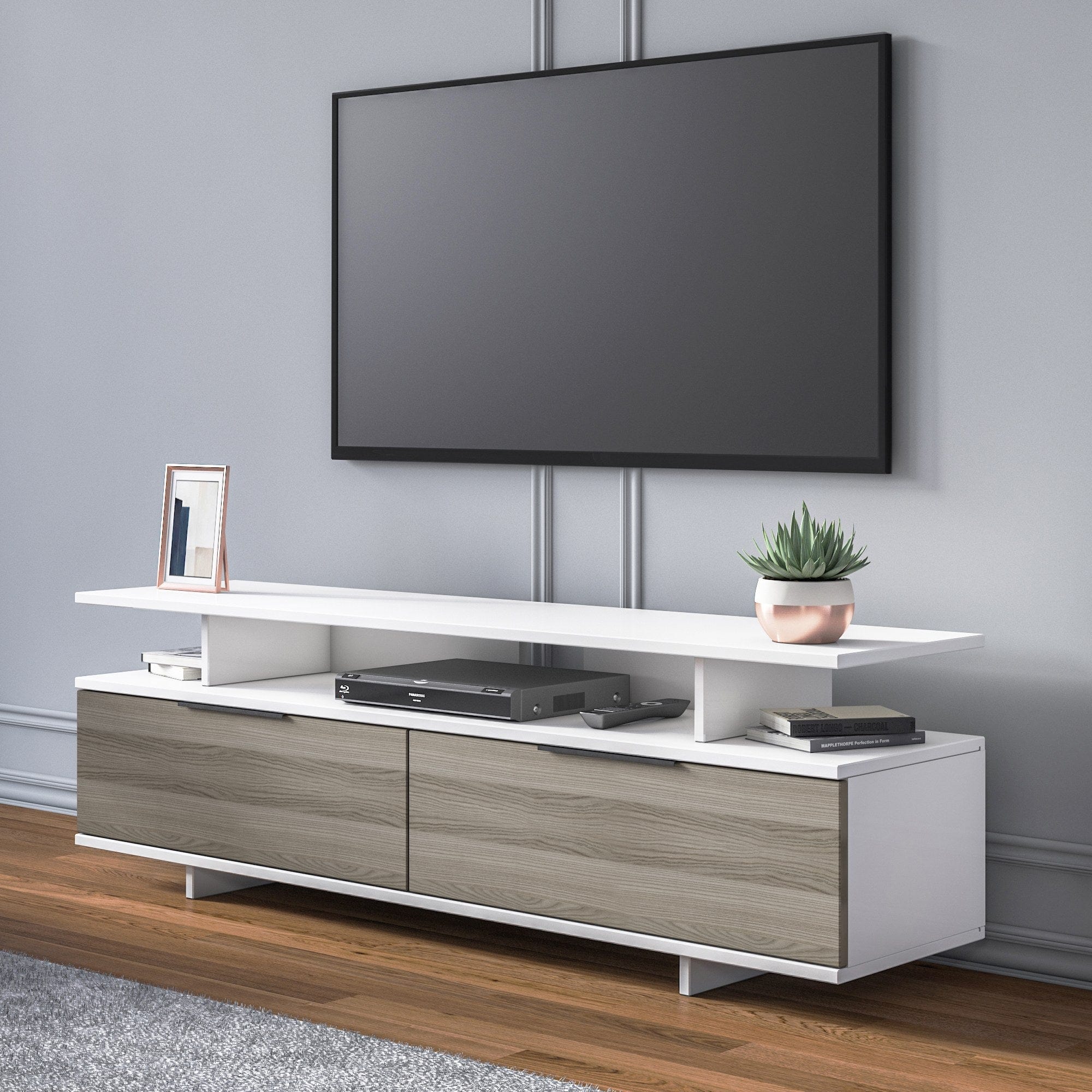 Mobile TV con 2 ante Dream Grigio (1)
