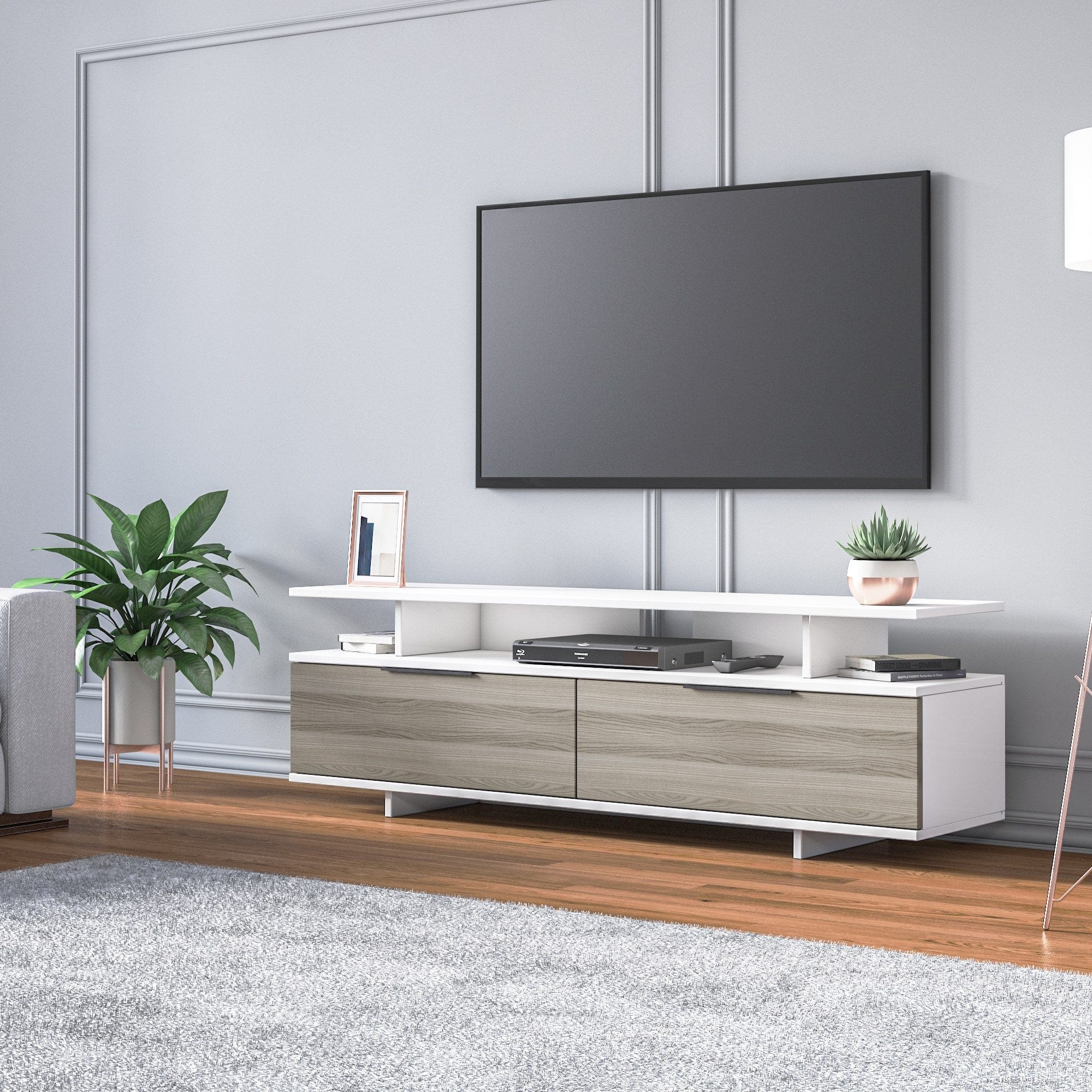 Mobile TV con 2 ante Dream Grigio (2)