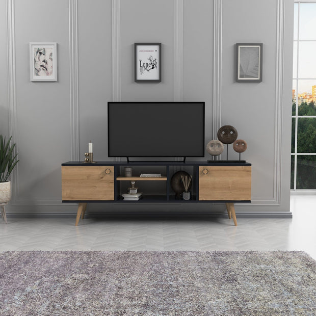 Mobile TV con 2 ante Ewo Antracite