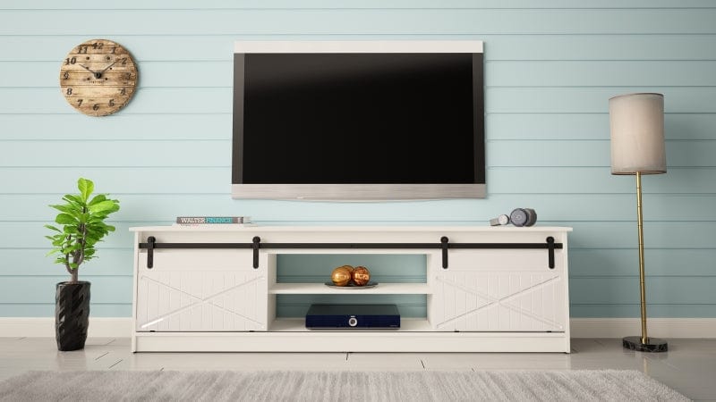 Halmar Mobile TV con 2 ante Granero Bianco