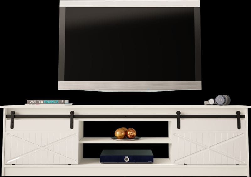 Halmar Mobile TV con 2 ante Granero Bianco