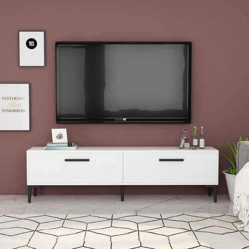 Mobile TV con 2 ante Inel Bianco