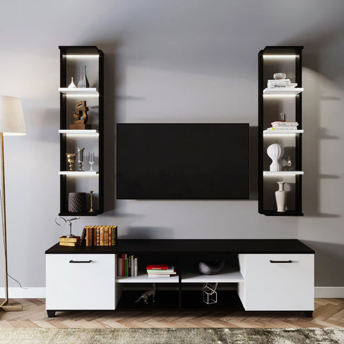 Mobile TV con 2 ante L512 Bianco