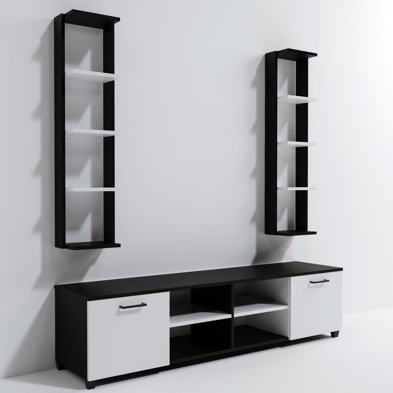 Mobile TV con 2 ante L512 Bianco (2)