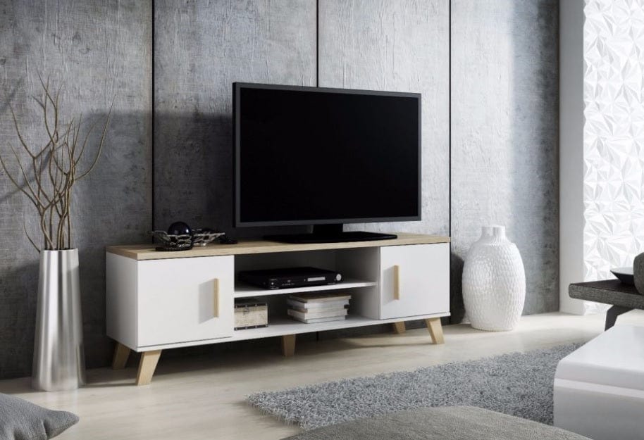 Halmar Mobile TV con 2 ante Lotta Bianco