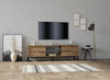 Mobile TV con 2 ante Mono Noce