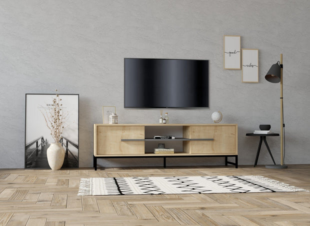 Mobile TV con 2 ante Mono Quercia