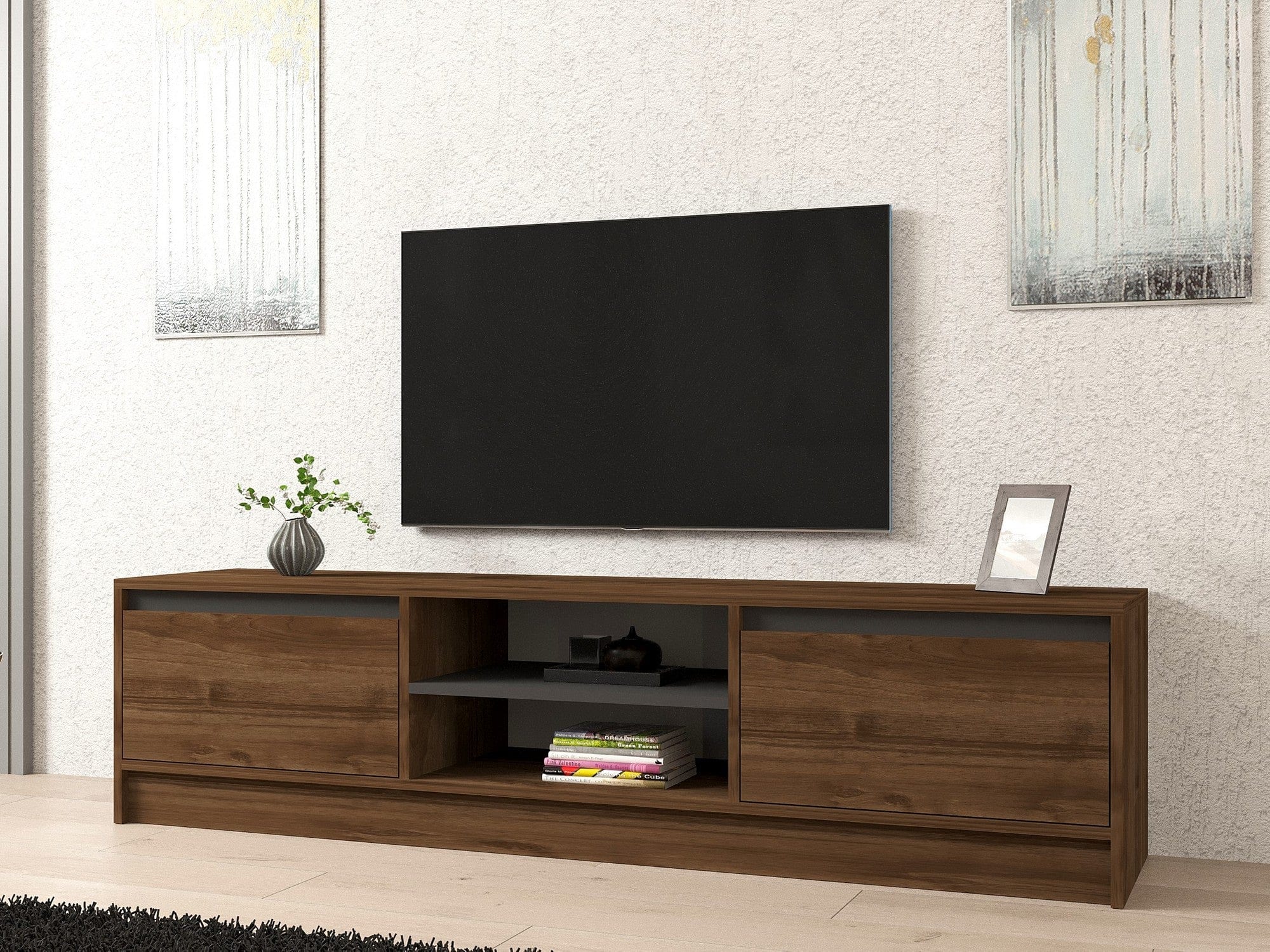 Mobile TV con 2 ante Olca Noce