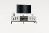 Mobile TV con 2 ante Shape Bianco (2)
