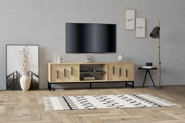Mobile TV con 2 ante Shape Quercia