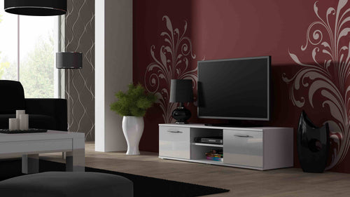 Halmar Mobile TV con 2 ante Soho Bianco