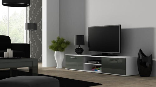Halmar Mobile TV con 2 ante Soho Bianco
