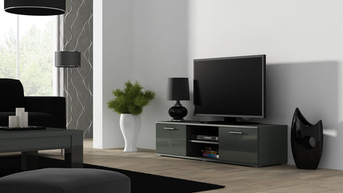 Halmar Mobile TV con 2 ante Soho Grigio
