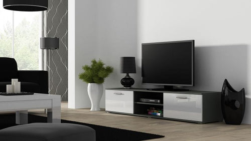 Halmar Mobile TV con 2 ante Soho Grigio
