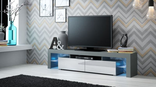 Halmar Mobile TV con 2 ante Solo Grigio