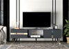 Mobile TV con 2 ante Vania Antracite