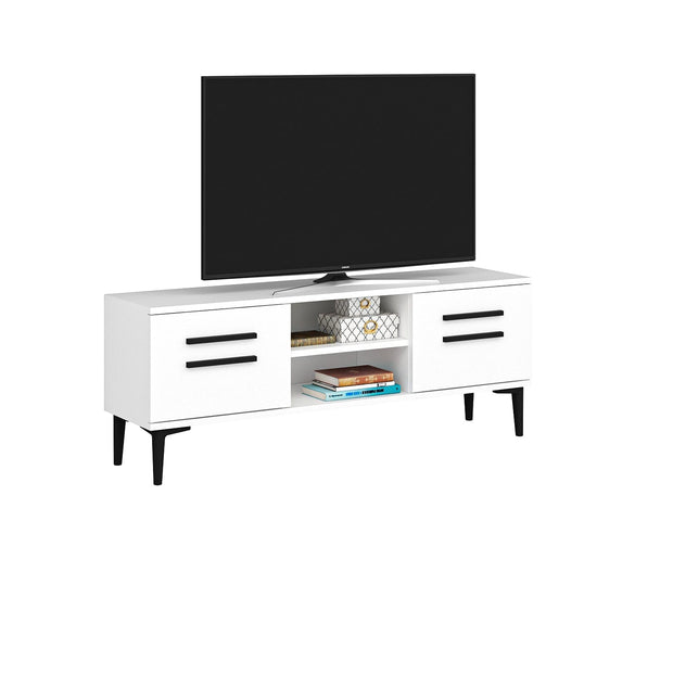 Mobile TV con 2 ante View Bianco (1)