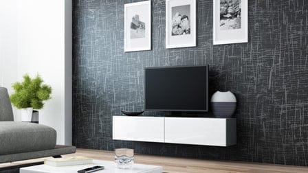 Halmar Mobile TV con 2 ante Vigo Grigio