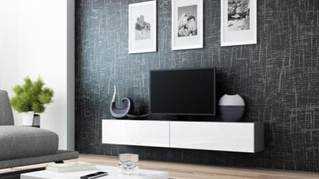 Halmar Mobile TV con 2 ante Vigo Grigio