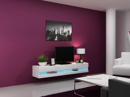 Halmar Mobile TV con 2 ante Vigo New Bianco