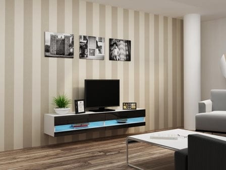 Halmar Mobile TV con 2 ante Vigo New Bianco