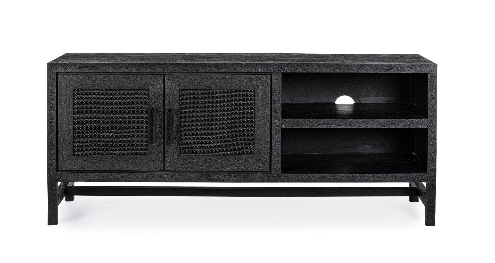 Bizzotto Mobile TV con 2 ante Weston Nero