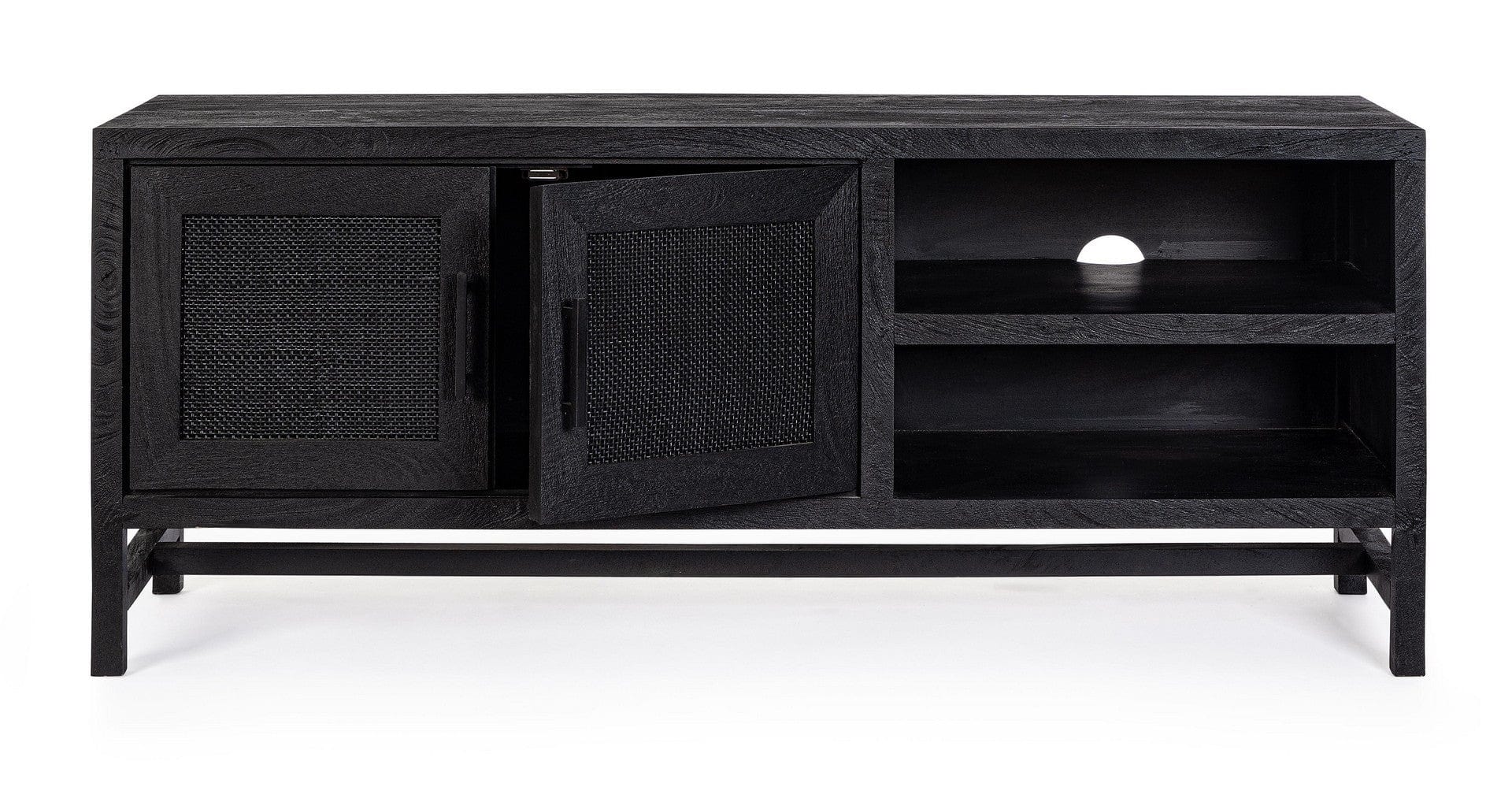 Bizzotto Mobile TV con 2 ante Weston Nero