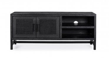 Bizzotto Mobile TV con 2 ante Weston Nero