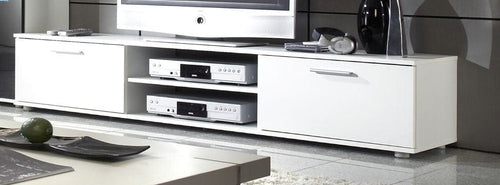 Halmar Mobile TV con 2 ante Zara Bianco