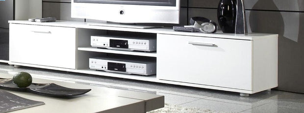 Halmar Mobile TV con 2 ante Zara Bianco