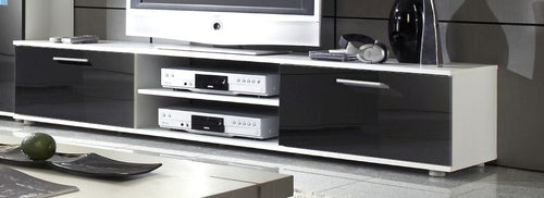 Halmar Mobile TV con 2 ante Zara Bianco