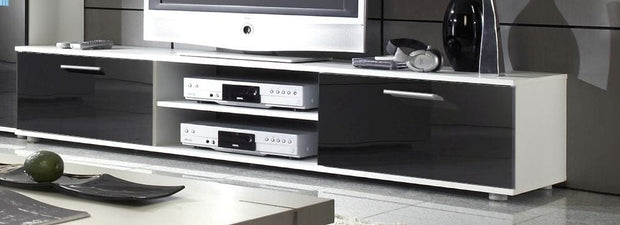 Halmar Mobile TV con 2 ante Zara Bianco