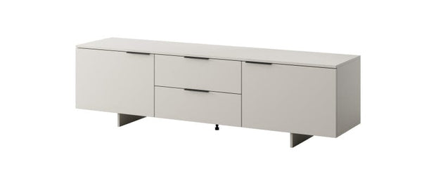Halmar Mobile TV con 2 cassetti e 2 ante Alma Beige