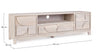 Bizzotto Mobile TV con 2 cassetti e 2 ante Archita Naturale