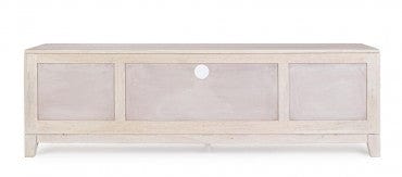 Bizzotto Mobile TV con 2 cassetti e 2 ante Archita Naturale