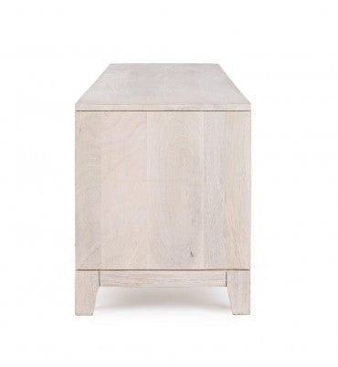 Bizzotto Mobile TV con 2 cassetti e 2 ante Archita Naturale
