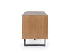 Bizzotto Mobile TV con 2 cassetti e 2 ante Garwood Naturale
