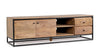 Bizzotto Mobile TV con 2 cassetti e 2 ante Nartan Naturale