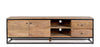 Bizzotto Mobile TV con 2 cassetti e 2 ante Nartan Naturale