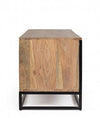 Bizzotto Mobile TV con 2 cassetti e 2 ante Nartan Naturale