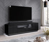 Halmar Mobile TV con 2 cassetti e 2 ante Reja Nero