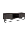 Mobile TV con 2 cassetti Escape 140 Marrone (3)