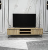 Mobile TV con 2 cassetti Escape 180 Marrone