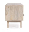 Bizzotto Mobile TV con 2 cassetti Indira Naturale