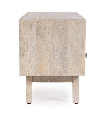 Bizzotto Mobile TV con 2 cassetti Indira Naturale