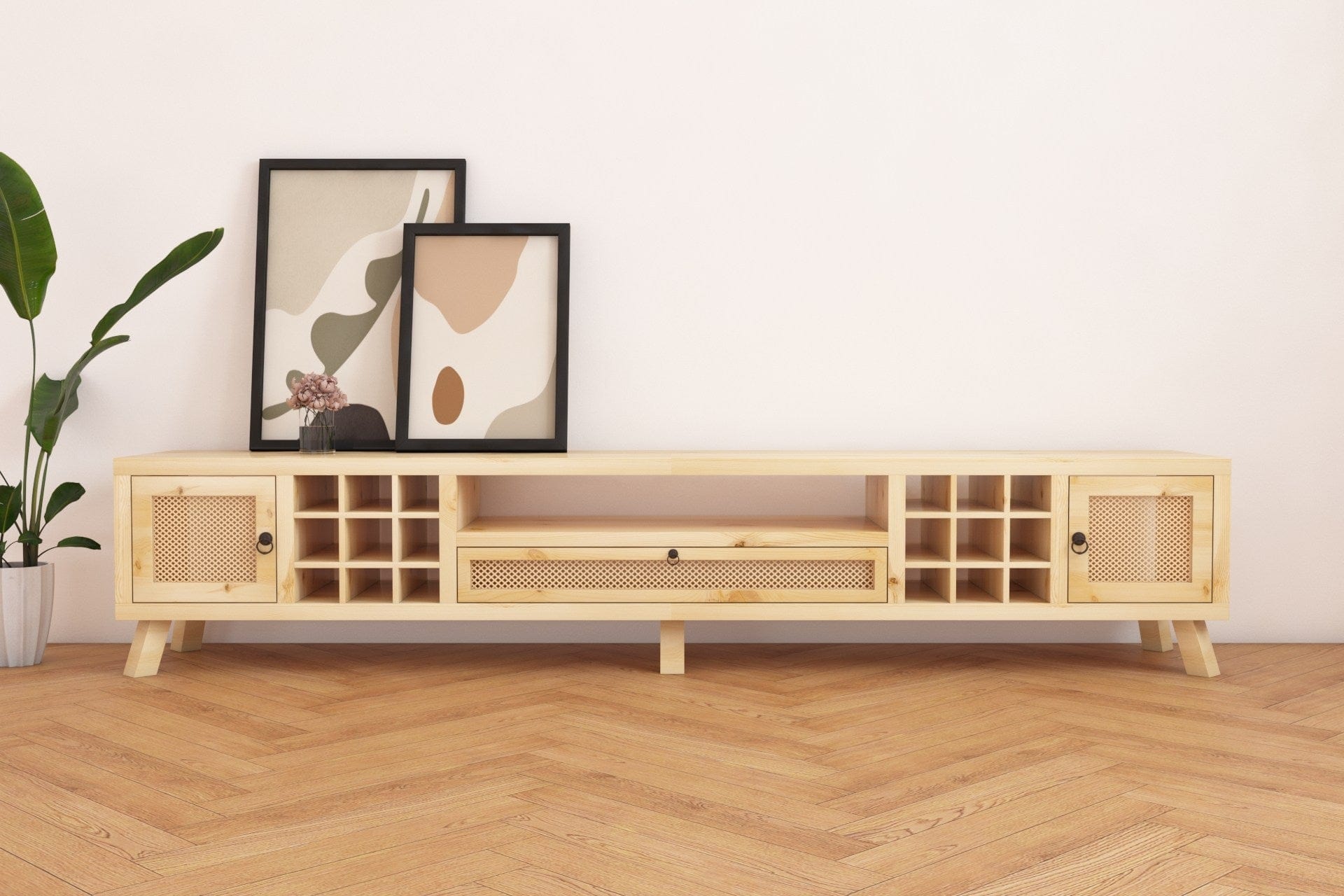 Mobile TV con 3 ante Collection 230 Naturale