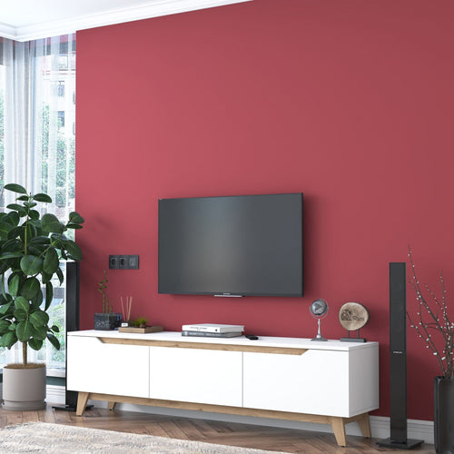 Mobile TV con 3 ante Dandy D1 Bianco
