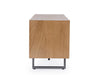 Bizzotto Mobile TV con 3 ante Garwood Naturale